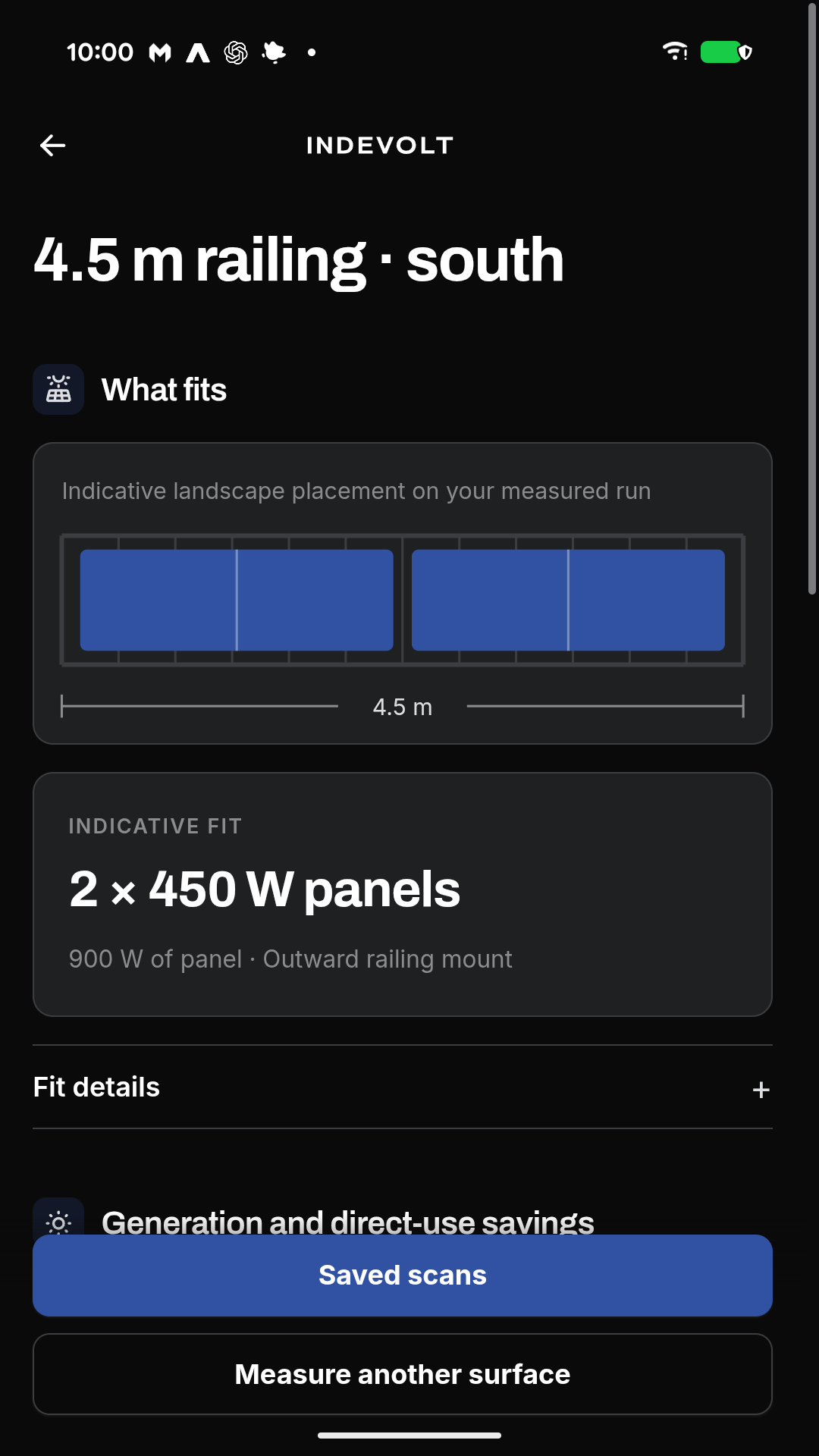 Indevolt Solar Scan indicative fit